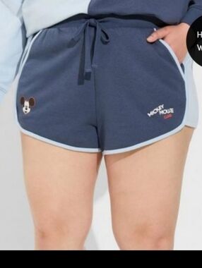 Torrid Disney Mickey Mouse Club 100 yrs shorts NWT sz 3X
